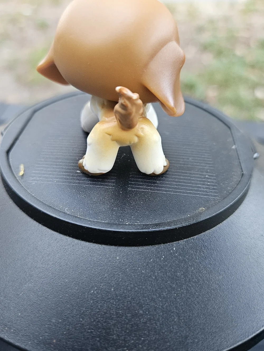 LPS Hasbro #335 Brown/White Saint Bernard Dog Green Eyes 2006 G1‎ Authentic